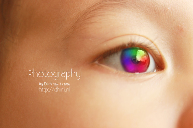 Rainbow eye