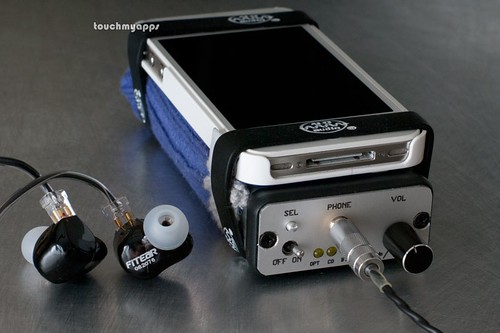 MyST 1866 DAC/headphone amp, FitEar To Go! 334 audio stack
