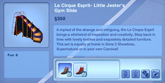 Le Cirque Esprit- Little Jester's Gym Slide