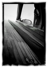 Wood ( from the back seat)