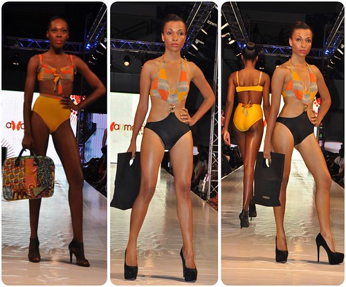 Aya Morrison at Tigo Glitz Africa Fashion Week