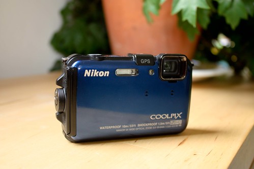 Nikon AW100 Coolpix. Waterproof. Shockproof. Point and Shoot.