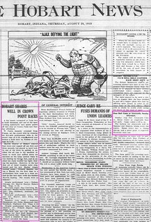 Front page, News, 8-28-1919