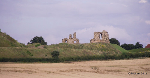 Sandal Castle Ruins On The Hill by Mickaul