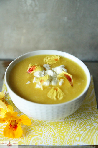 Yellow Summer Garden Soup