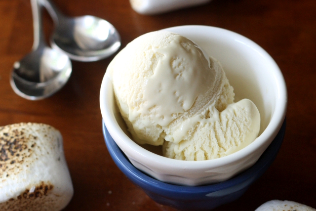 Toasted Marshmallow Ice Cream