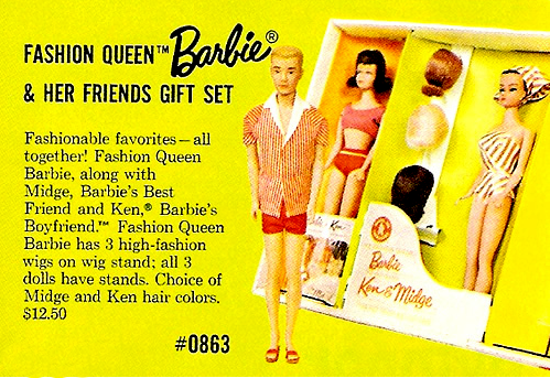 Fashion Queen Barbie, 1963