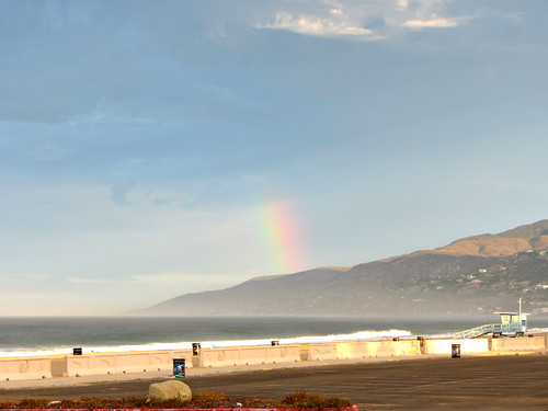 rainbow from Zuma Beach
