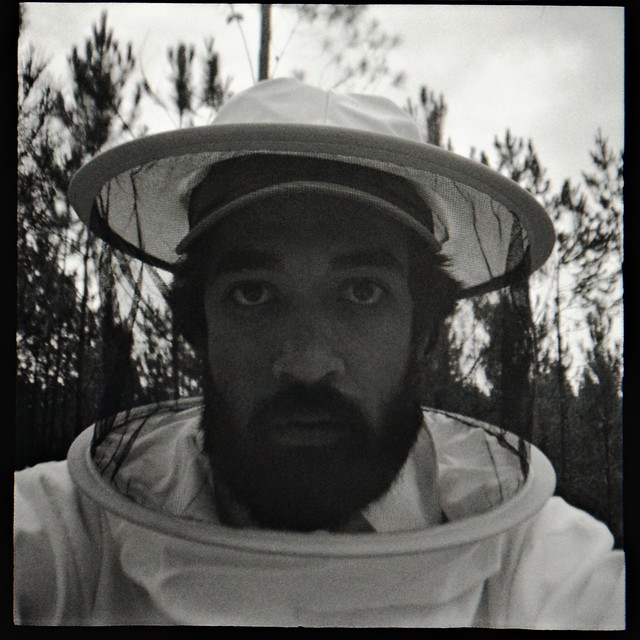the apathy of an amateur beekeeper (self-portrait)