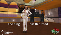 Casino - The King Outfit in PlayStation Home