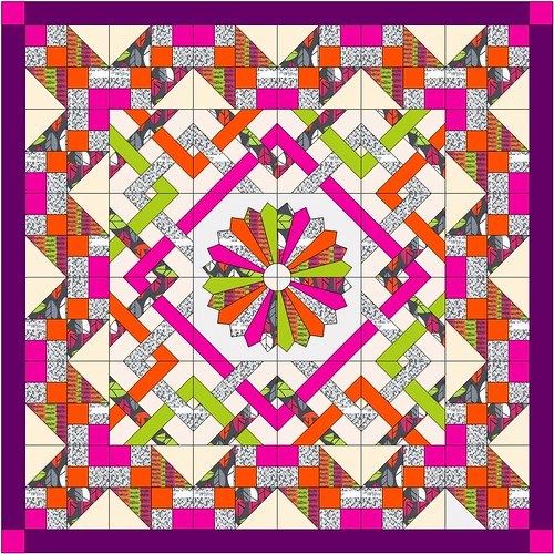 Sew Intertwined Quilt - Stockholm Fabrics by Robin Singone