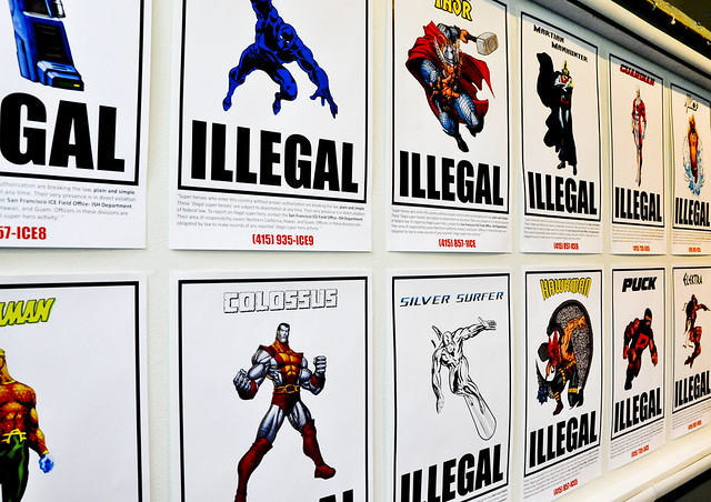 The Ramp Gallery: Illegal Super Heroes