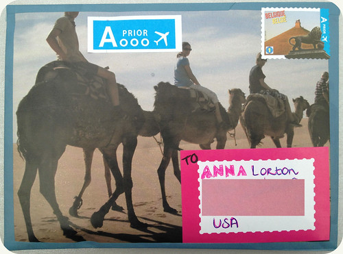 Letter send on August 3rd, 2012 to Anna in USA by FaeSarah