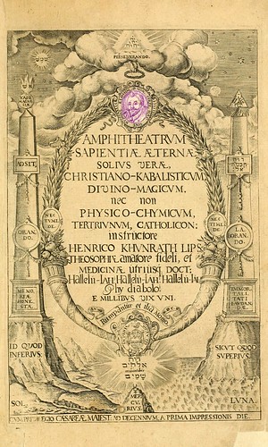 009- Portada-Amphitheatrvm sapientiae aeternae…-1609- Heinrich Khunrath