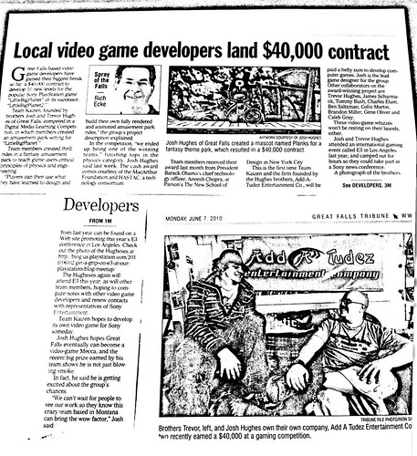 Local Video Game Developers Land $40,000 Contract