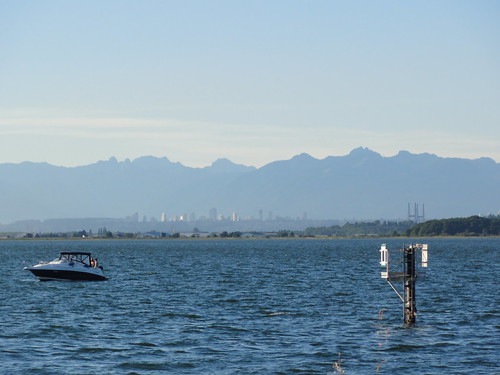 View to Vancouver from Crescent Beach