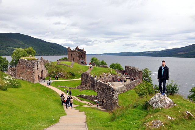 Urqhart Castle at Loch Ness