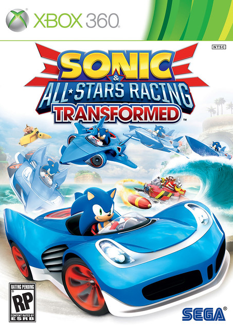 Sonic and All Stars Racing Transformed Boxart
