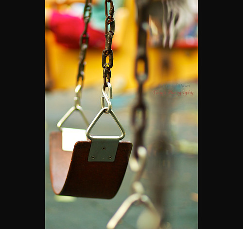 Empty Swings by © Crystal Dawn Photography