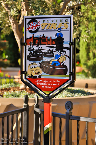 Disneyland July 2012 - Luigi's Flying Tires