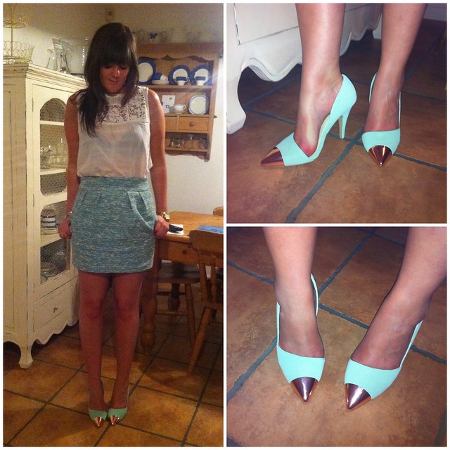 Nelly shoes mint green jade
