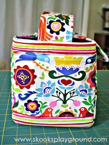 Folklorico Lunch Box Side View