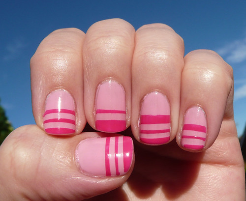pink stripe mani3