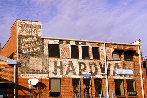 Agnew Hardware old sign - Chattanooga