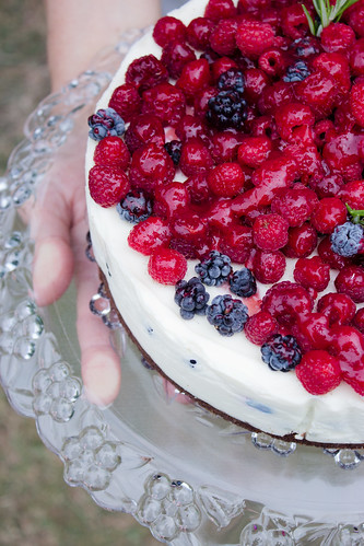 Summerberry cheesecake