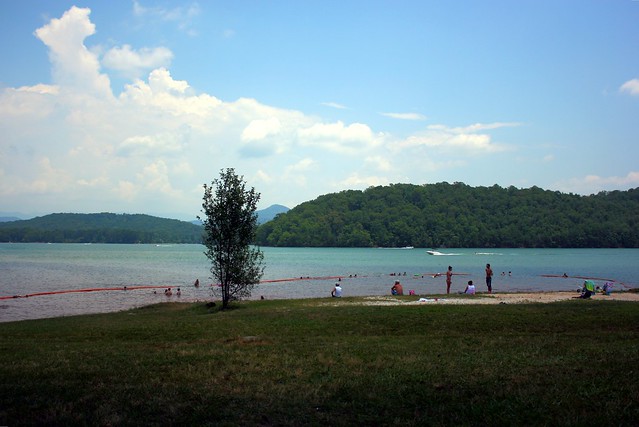 Lake Chatuge at  Clay County Recreational Park