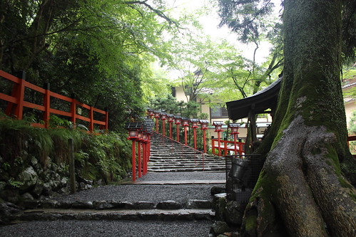 Kibune shrine steps