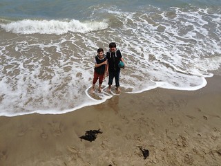 J & O on the beach