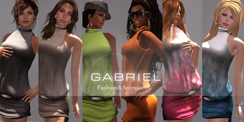 NEW ! Sleeveless dresses of Gabriel by mimi.juneau *Mimi's Choice*