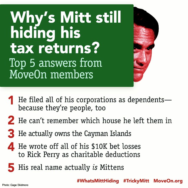 Romney Tax Returns