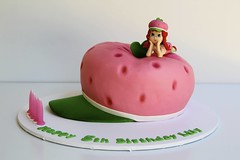 Strawberry Birthday Cake on Flickr  Creative Cakes By Julie S Photostream