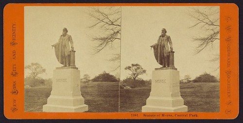 Byron Pickett's Samuel F.B. Morse statue