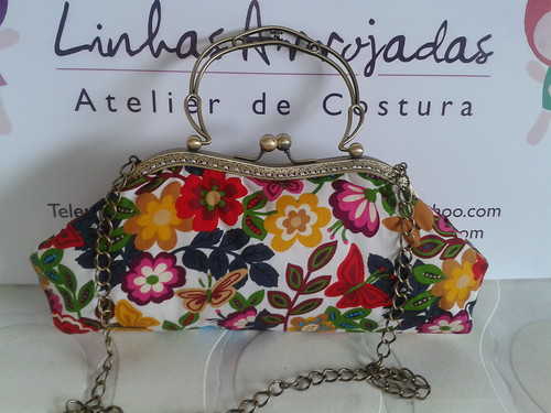 Clutch Butterflies Disponível by ♥Linhas Arrojadas Atelier de costura♥Sonyaxana