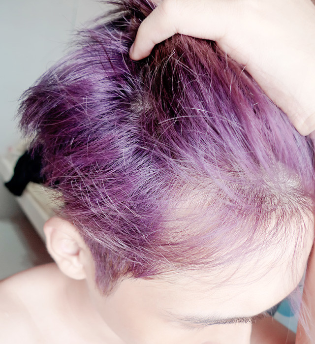 typicalben mauve purple colour hair