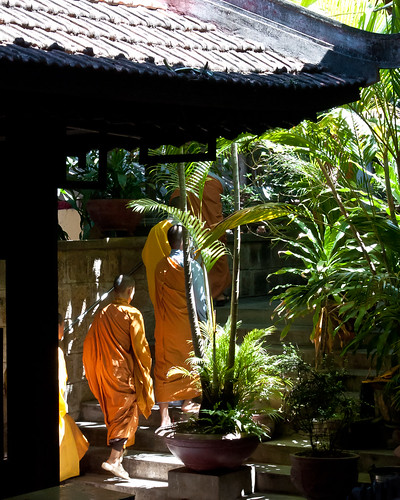 Monks returning