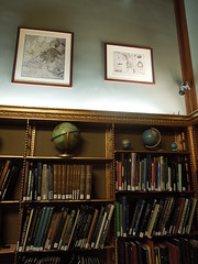 12 08 15 NY Public Library - Map room bookshelf