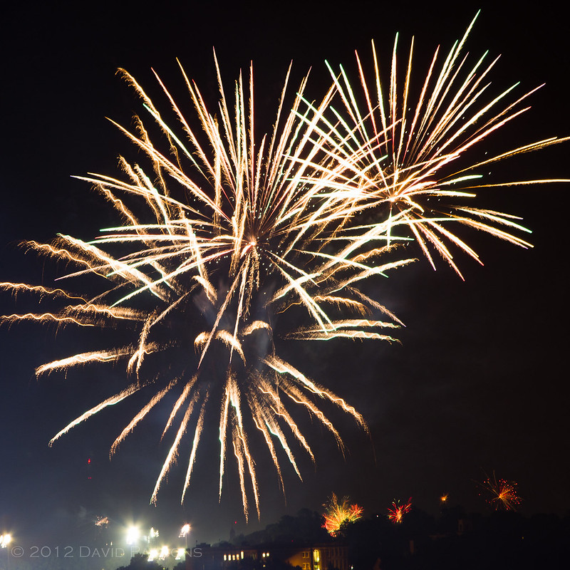 Fireworks in Dorchester 2012