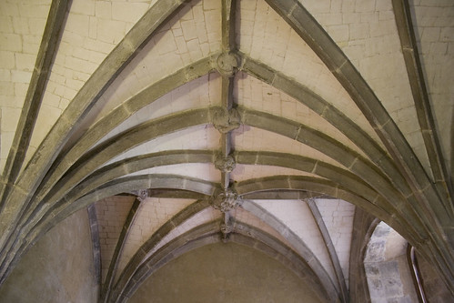 vaulted roof on the ground floor