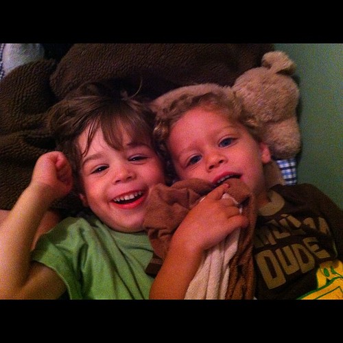 My loves cuddling before bed