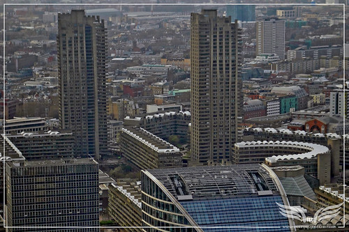 The Establishing Shot: 007 Quantum Of Solace MI6 Film Location - The Barbican from the air, London by Craig Grobler