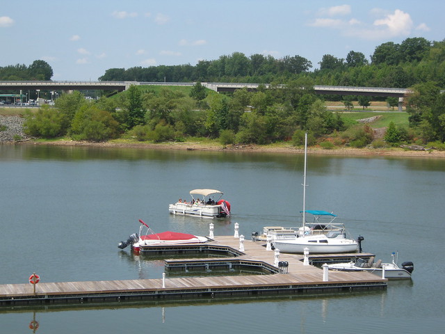 Occoneechee Marina offers transient slips as well as annual rentals.
