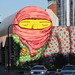Os Gemeos Mural From Afar posted by Dogs Best Friend 10901 to Flickr