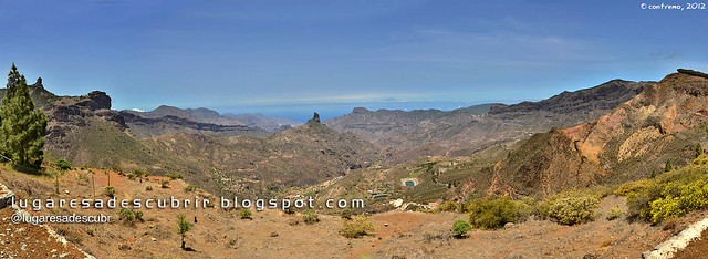Roque Nublo, Roque Bentayga, Teide
