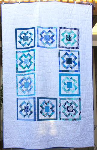 X Marks the Spot Quilt: Front