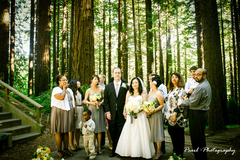 Andy & My's Forest Wedding 