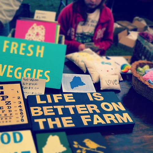 life is better on the farm #commongroundfair #cgcf2012 #youthenterprisezone #instalater